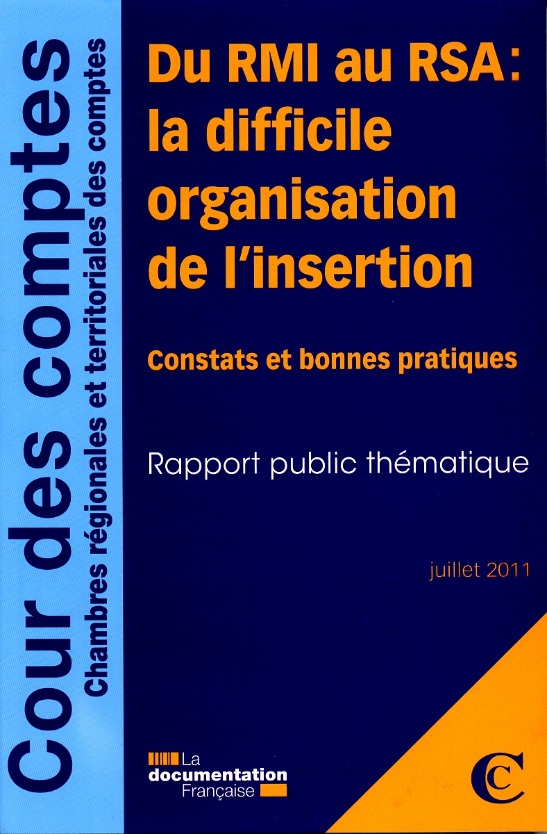 Du RMI au RSA : la difficile organisation de l'insertion | vie-publique.fr