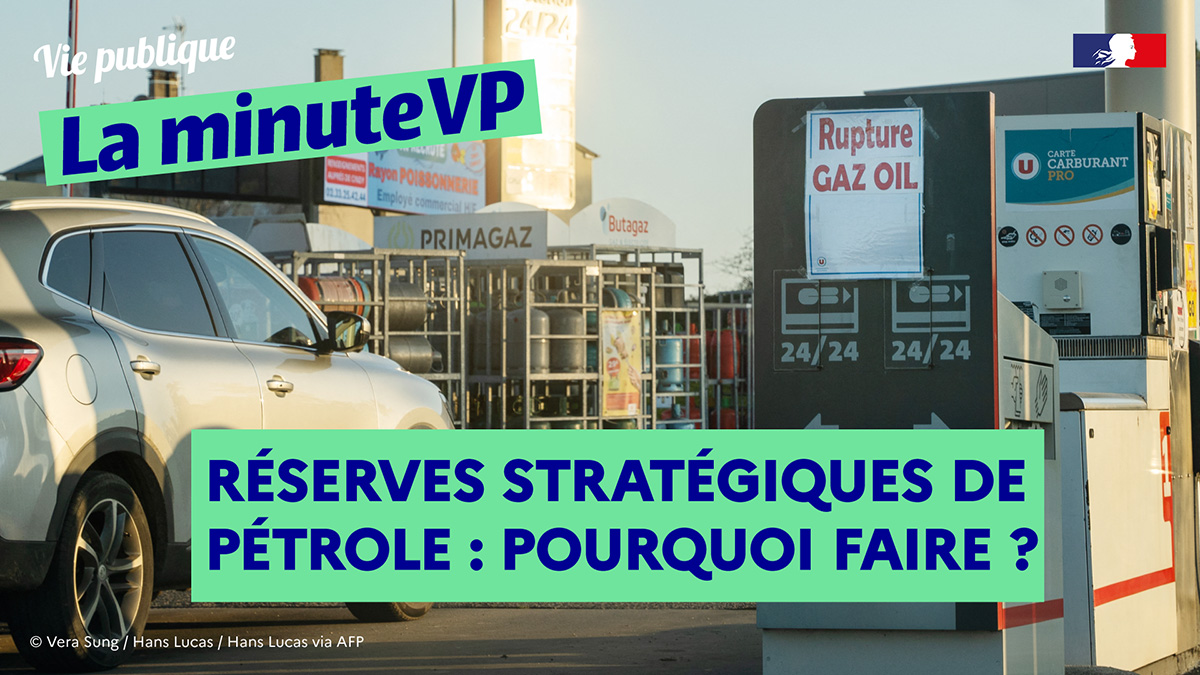 Réserves stratégiques de pétrole : pourquoi faire ?