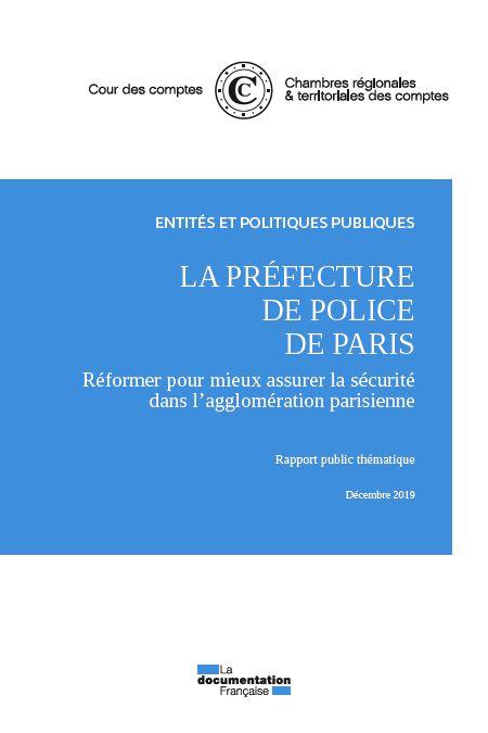 La préfecture de police de Paris - Rapport public thématique