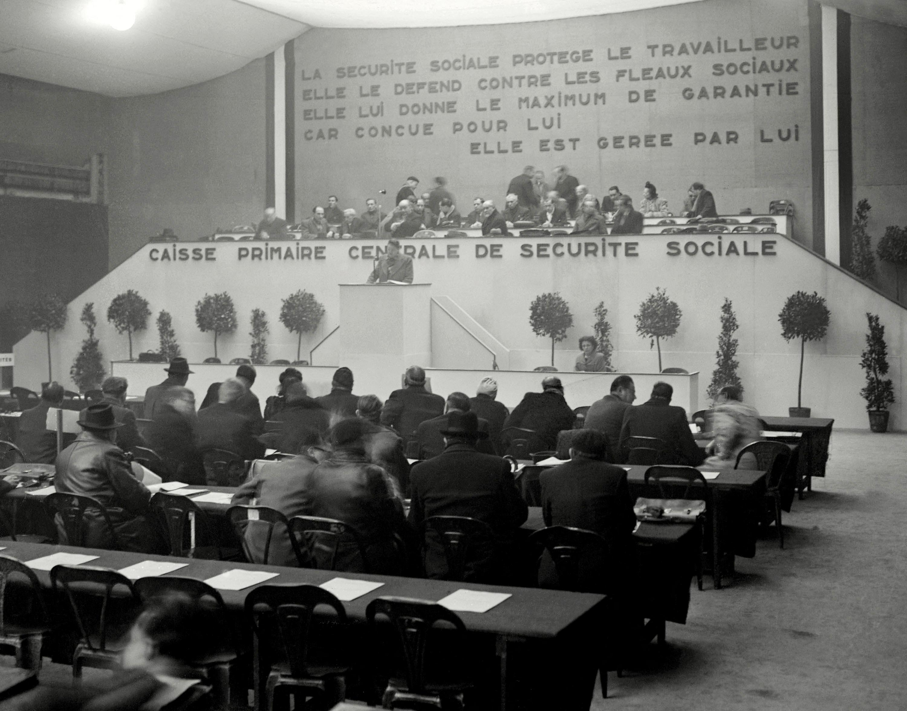 22 février 1947, Congrès pour l’organisation de la sécurité sociale