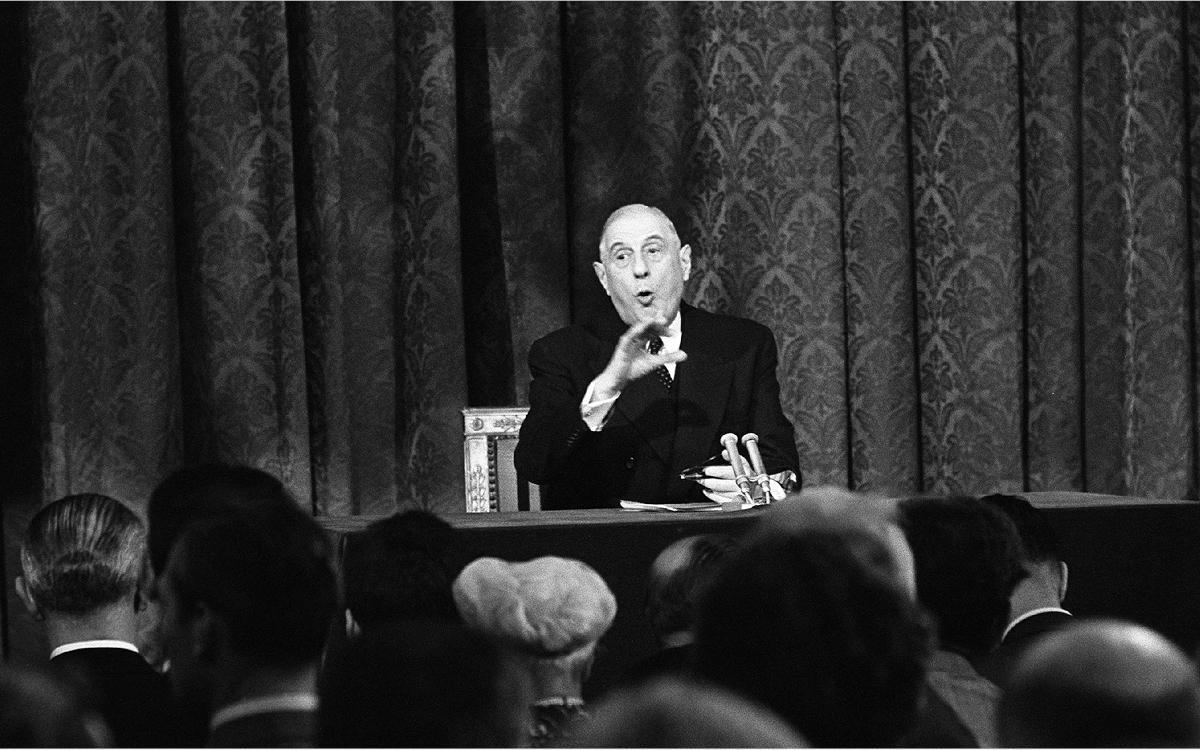 Conférence de presse du général de Gaulle