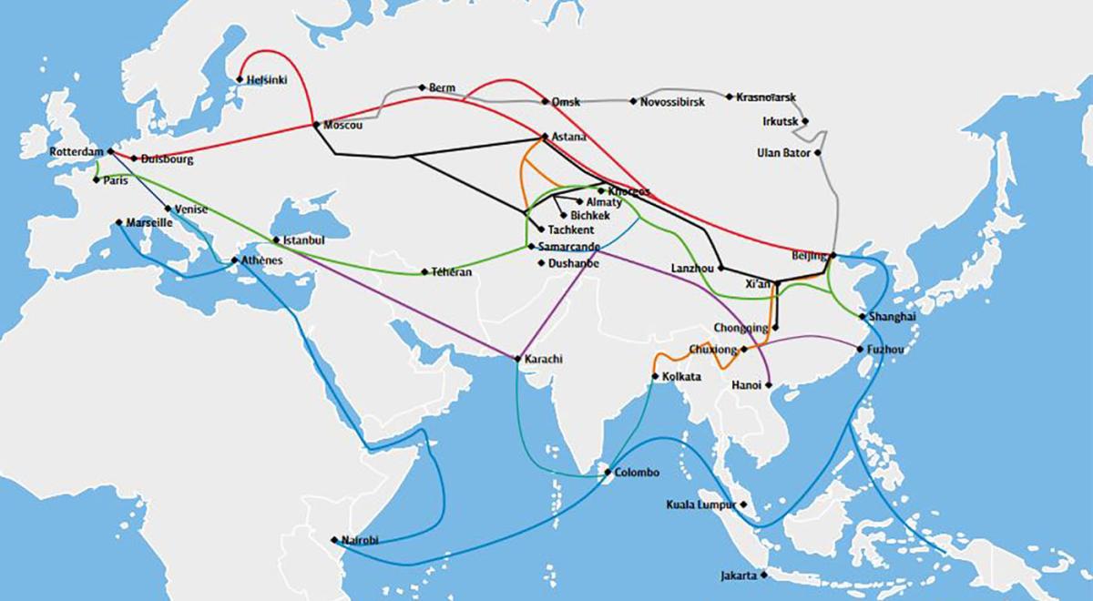Les routes de la soie : quels enjeux pour la France et l'Europe